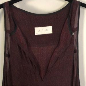 A.L.C. Maxi Dress with Drawstring Waist, sz small